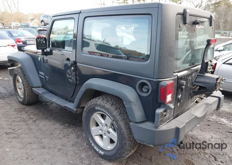 2016 Jeep Wrangler Sport z USA, uszkodzony, nr VIN 1C4AJWAGXGL253416